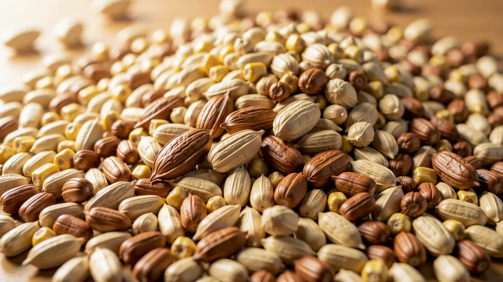 Detailed organic botanical textures